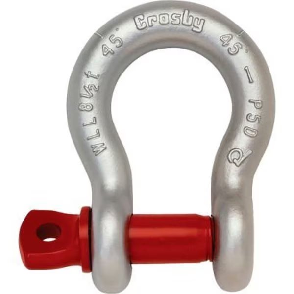 Crosby G-209 Galvanized Carbon Shackle SPA 3/8